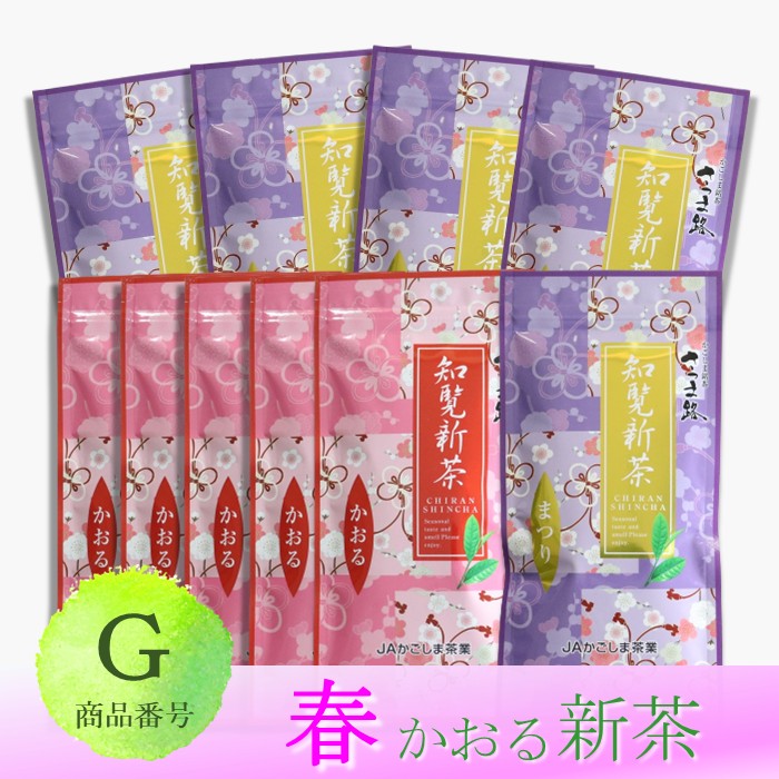 知覧新茶　10袋セット　※予約商品