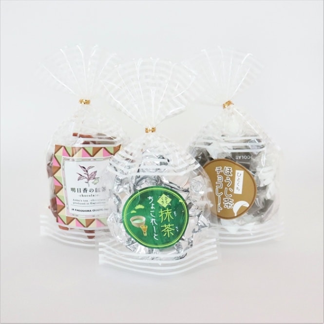 チョコレート（抹茶・ほうじ茶・紅茶）