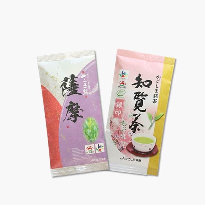 【冬の特別企画】　さつま路薩摩・知覧茶銀印　２本セット
