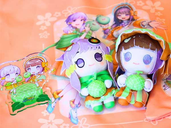 ピンズバッジ JA夕張市×石黒千尋&結月ゆかりコラボ コンプリート 石黒千尋&結月ゆかり「おしぐるみ」+全部セット | 石黒千尋&結