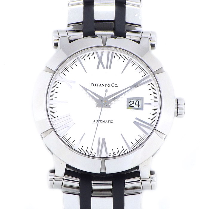 ティファニー アトラス ジェント Z1000 自動巻き ブラック メンズ