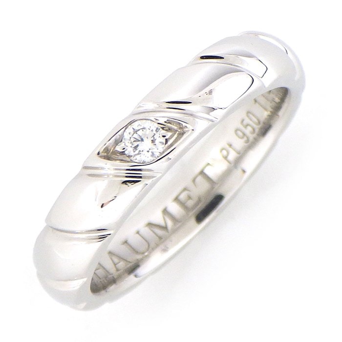 【ショーメ Chaumet】リング トルサード ツイスト 1ポイント ダイヤモンド PT950 8.5号 