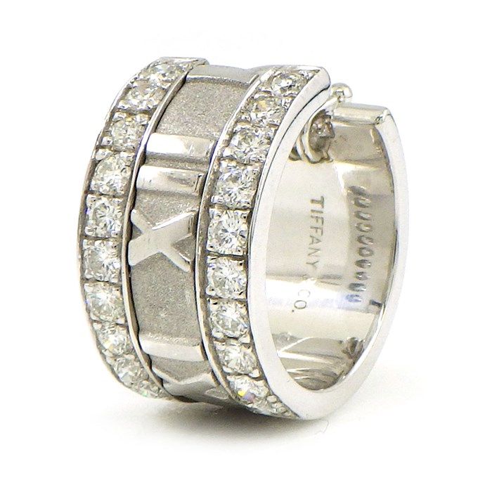 ティファニー ピアス ATLAS アトラス シルバー925 イヤリング 箱付き