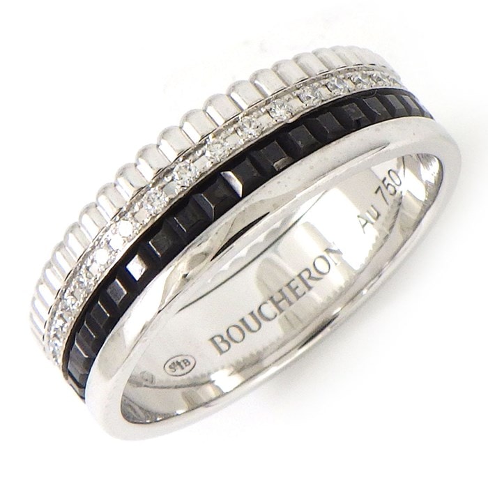 ブシュロン BOUCHERON】リング キャトル ブラック スモール JRG01791