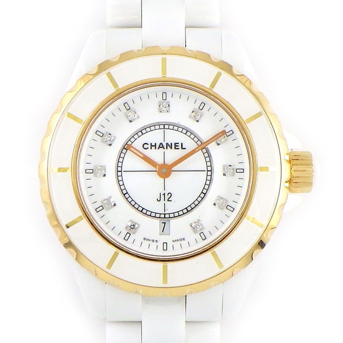 シャネル CHANEL】腕時計 J12 H2181 11ポイント ダイヤインデックス