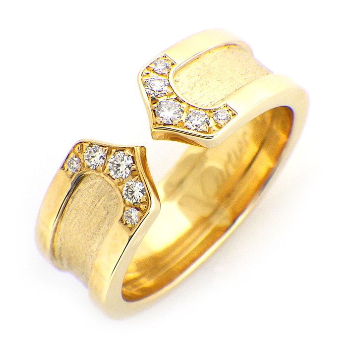 【カルティエ Cartier】リング C2 2C 10ポイント ダイヤモンド K18YG 10号 / #50 | ジェイビーワークス 公式 ...