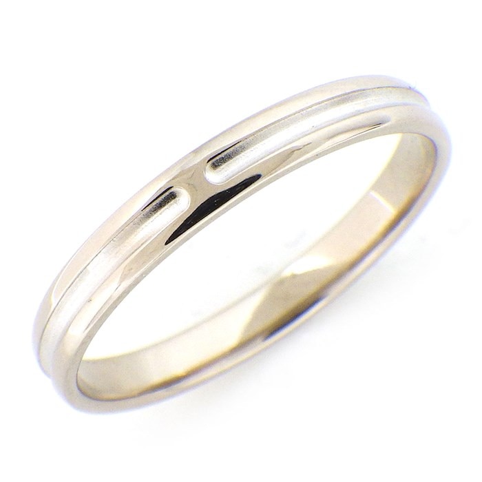 エルメス HERMES】リング アンプラント ウェディング H K18WG 20号