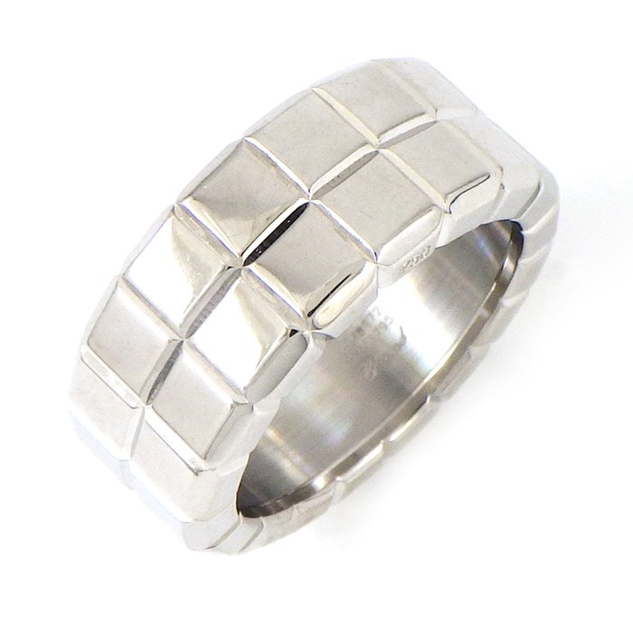 【ショパール Chopard】リング アイスキューブ 82/3795 2ロウ K18WG 8.5号 