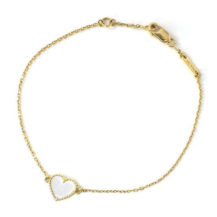 スウィート ハート ブレスレット【ヴァンクリーフアンドアーペル】 スウィート ハート ブレスレット 18K ローズ ゴールド