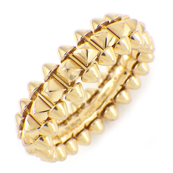 カルティエ Cartier】リング クラッシュ ドゥ SM K18PG 8号