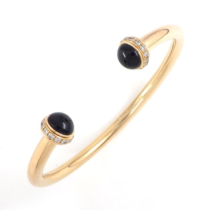 【ピアジェ PIAGET】バングル ポセション スライド オニキス ダイヤモンド K18PG / #15 