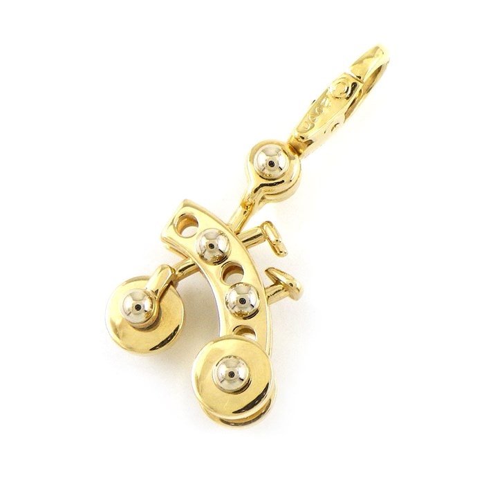 カルティエ Cartier】チャーム ペンダントトップ 三輪車 K18YG