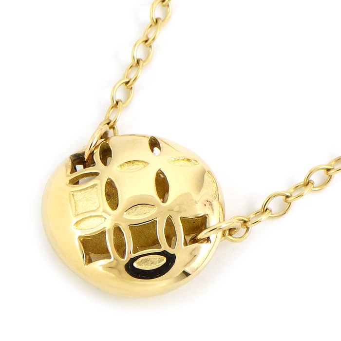 ルイ・ヴィトン LOUIS VUITTON】ネックレス コリエ モノグラム ガレア  