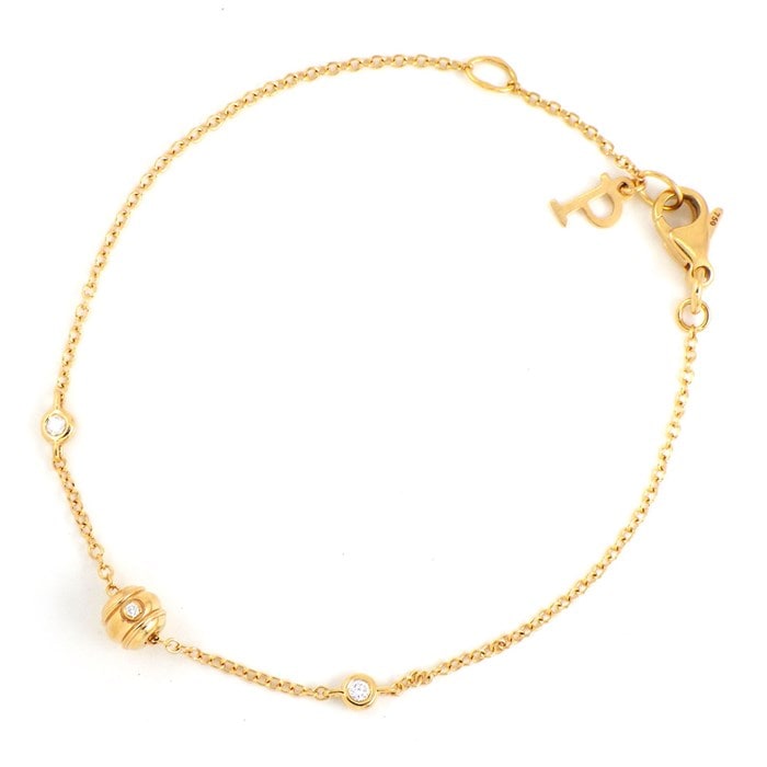 【ピアジェ PIAGET】ブレスレット ポセション 3ポイント ダイヤモンド K18PG 