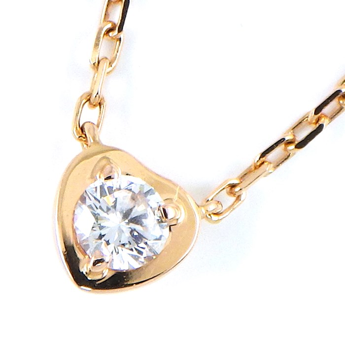 カルティエ ネックレス ディアマン レジェ ダムール SM ダイヤ K18PG