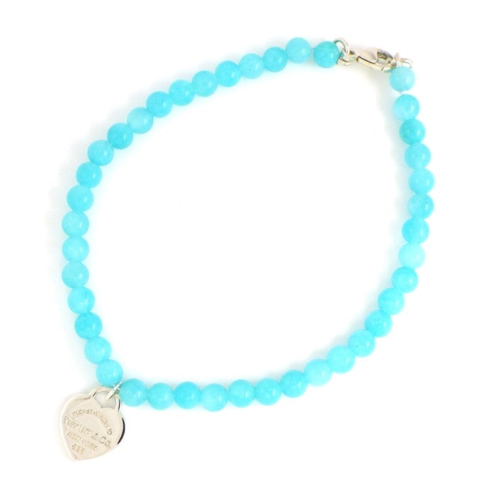 Tiffany & Co. リターントゥ ボール ハート ビーズブレスレット