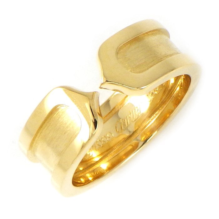 【カルティエ Cartier】リング C2 2C K18YG 8号 / #48 