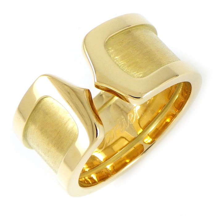 【カルティエ Cartier】リング C2 2C K18YG 12号 / #52 