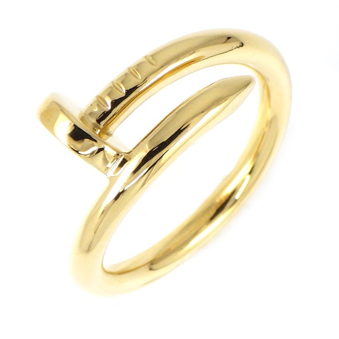 【カルティエ Cartier】リング ジュストアンクル 釘モチーフ B4092600 K18YG 16号 / #57
