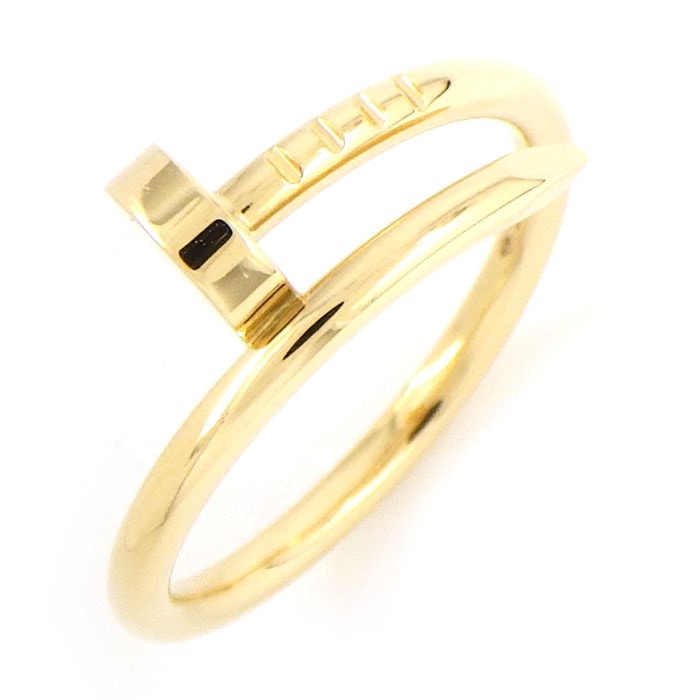 【カルティエ Cartier】リング ジュストアンクル スモール SM B4225900 釘モチーフ K18YG 4.5号 / #48 【箱・保付き】