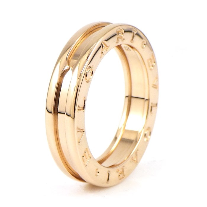 【ブルガリ BVLGARI】リング B-zero1 ビーゼロワン XS 335994 K18PG 12.5号 / #53 