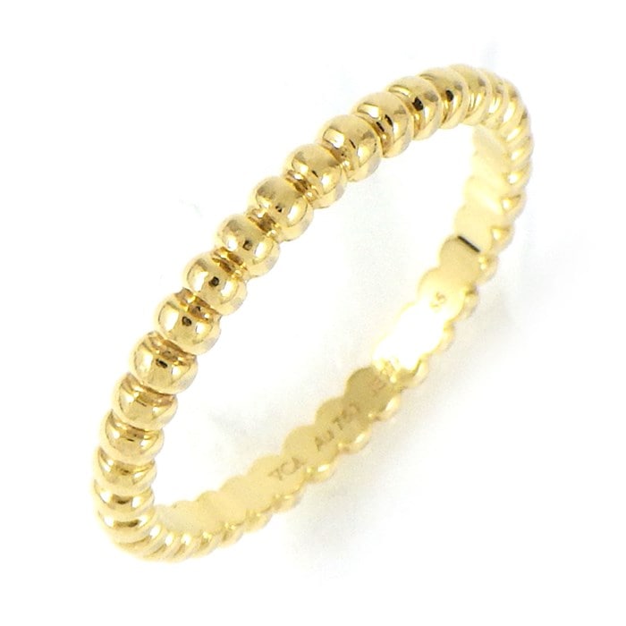 ヴァンクリーフ&アーペル ペルレリング K18YG スモールモデル 55