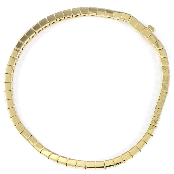 【カルティエ Cartier】ブレスレット ラニエール ロゴ K18YG / #15 