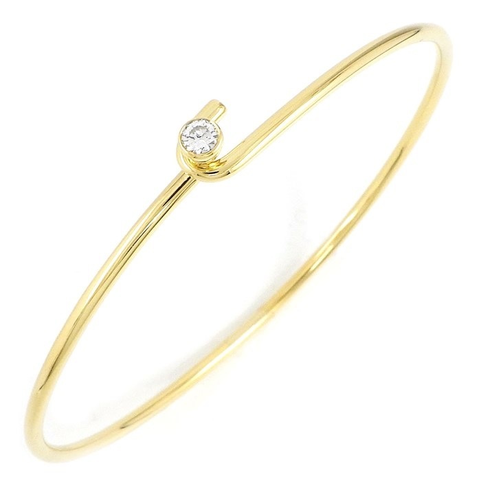 ティファニー Tiffany & Co. バングル フック 1ポイント ダイヤモンド