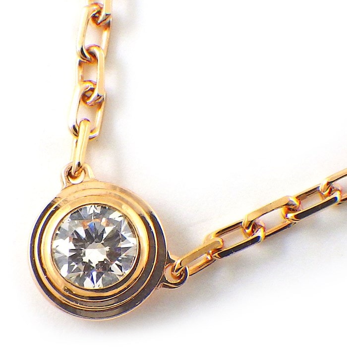 カルティエ Cartier ネックレス ダムール XS B7224516 ディアマン  