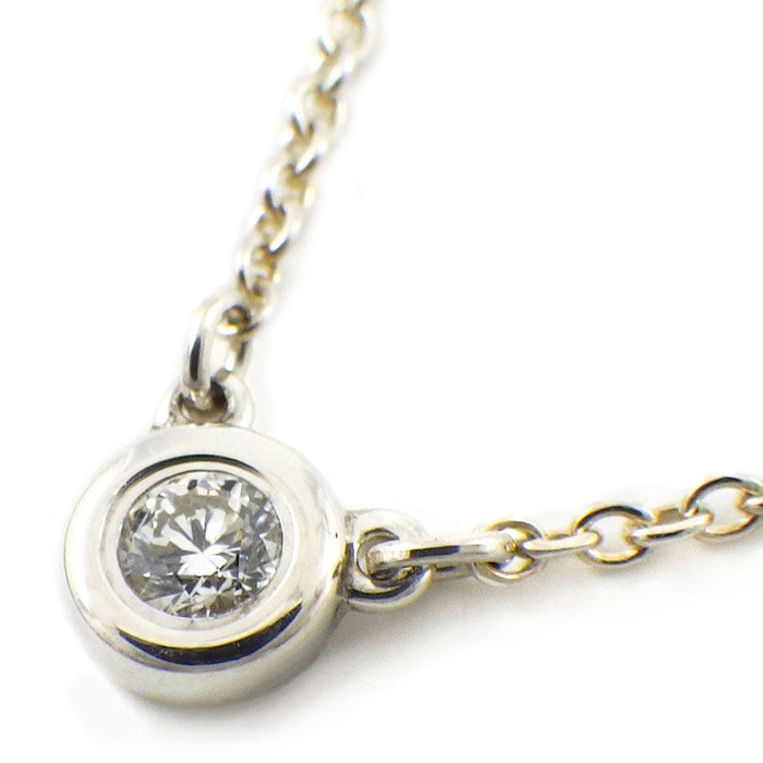 Tiffany シングルダイヤモンドネックレス 0.07カラット