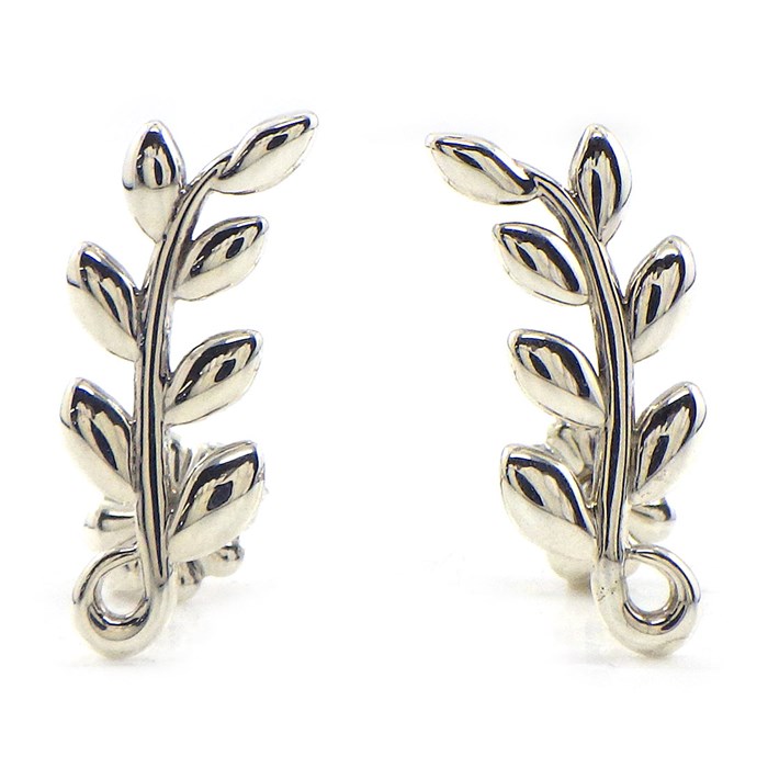 ティファニー Tiffany & Co. ピアス オリーブ リーフ クライマー