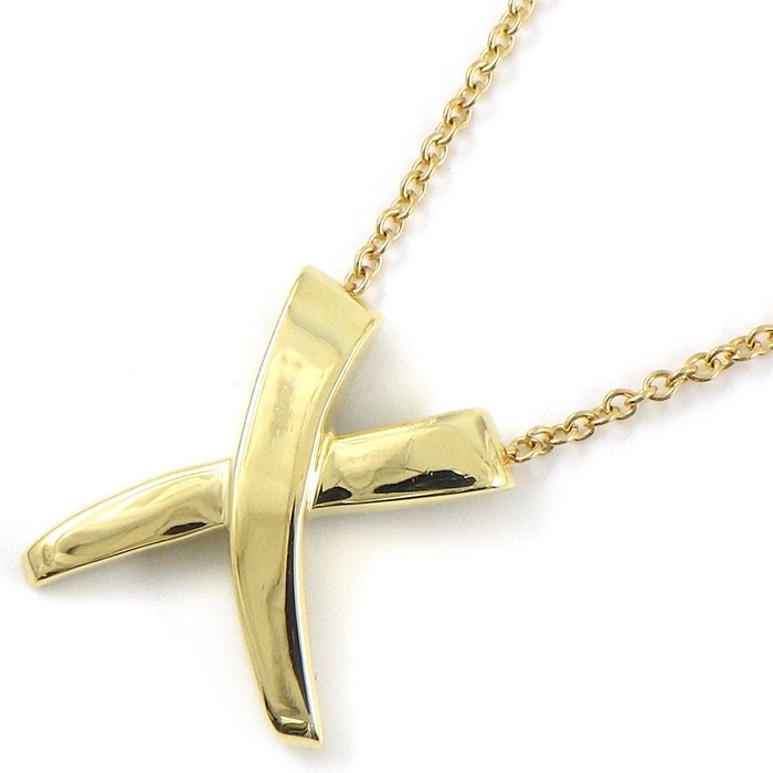 ティファニー Tiffany & Co. ネックレス キス X シグネチャー クロス  