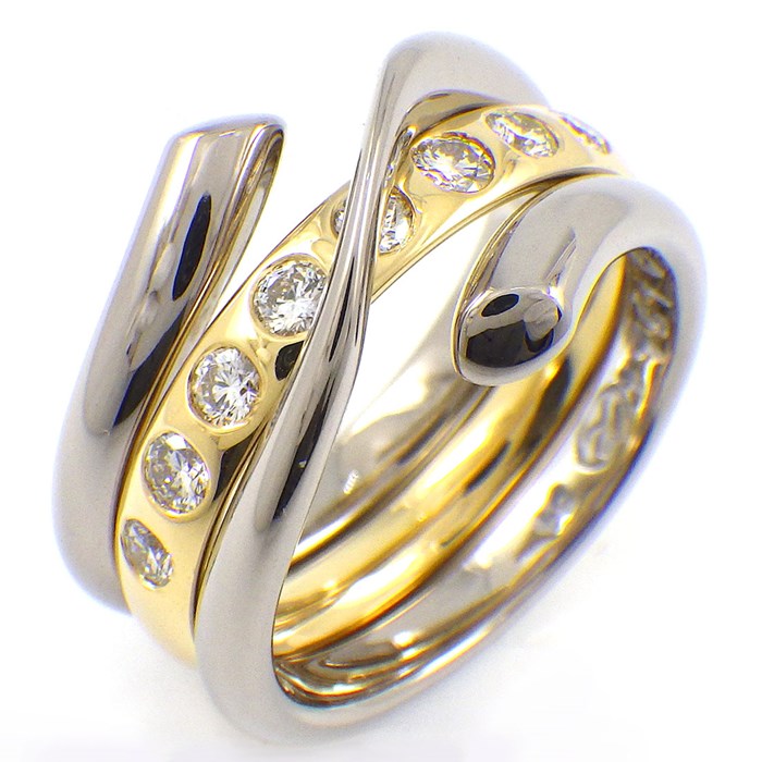 ジョージジェンセン Georg Jensen リング マジック ウェーブ 2