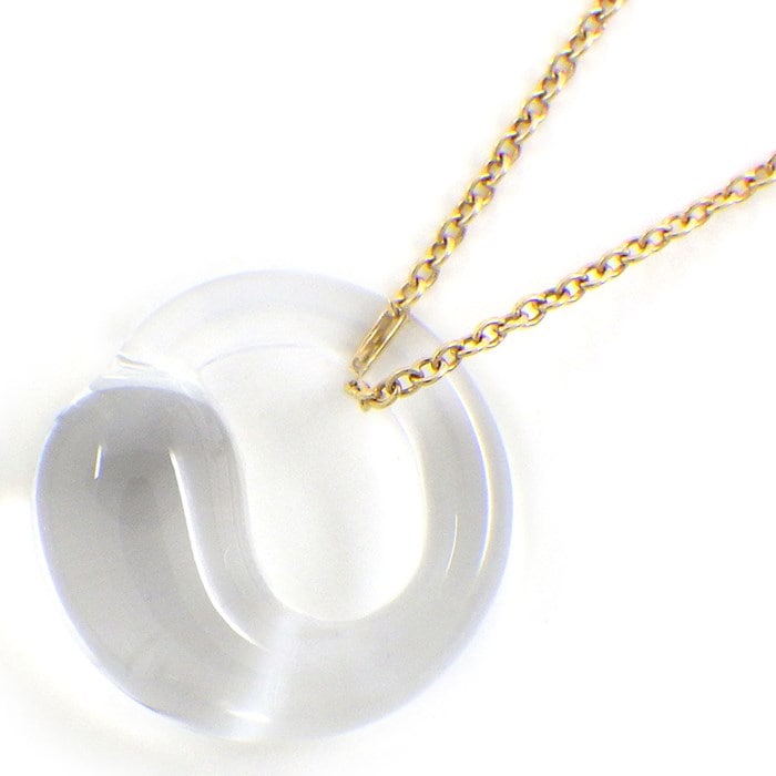 ティファニー Tiffany & Co. ネックレス エターナル サークル ロッククリスタル K18YG 【中古】
