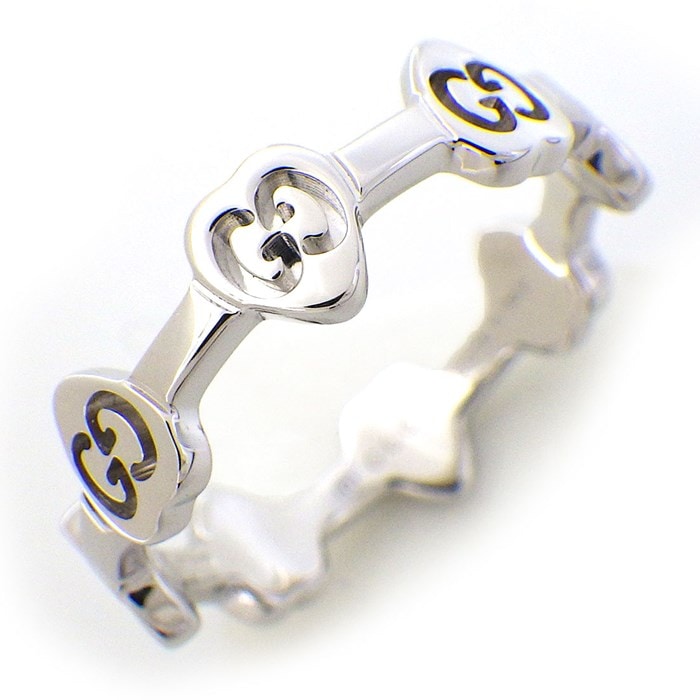 グッチ ブレスレット ダイヤ GGランニング ステーション K18WG 楽天