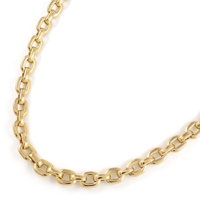 Cartier チェーンネックレス　K18 カルティエチェーン ネックレス レディース K18イエローゴールド