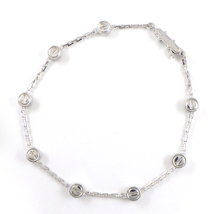 カルティエ Cartier ブレスレット ラブ パスティーユ 8 ビス モチーフ 