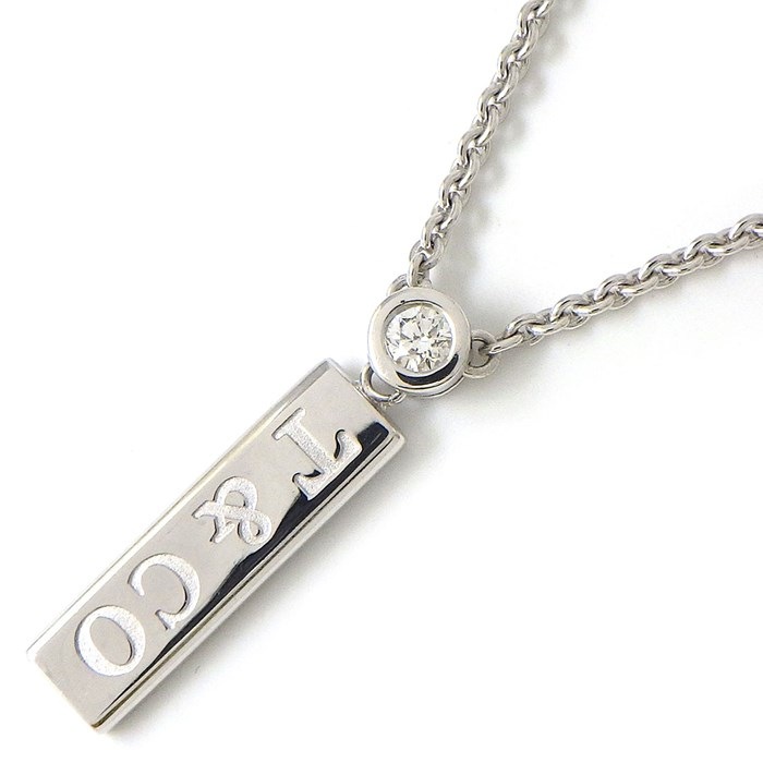 Tiffany & Co. ネックレス ドロップ型オリジナルボックス付き Tiffany & Co. ネックレス ティアドロップペンダント
