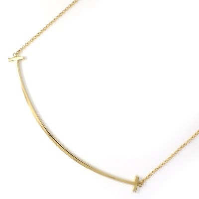 ティファニー Tiffany & Co. ネックレス Tスマイル ラージ 60011652  