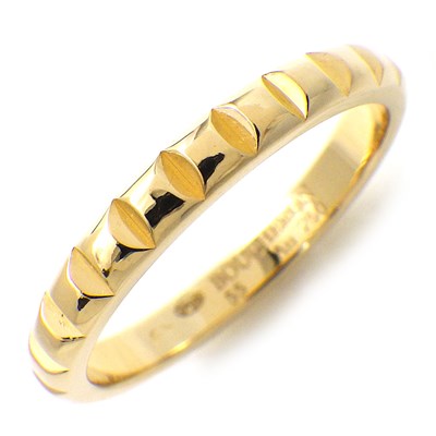ブシュロン BOUCHERON リング キャトル クル ド パリ ミディアム JAL00008 K18YG 14.5号 / #55 【中古】