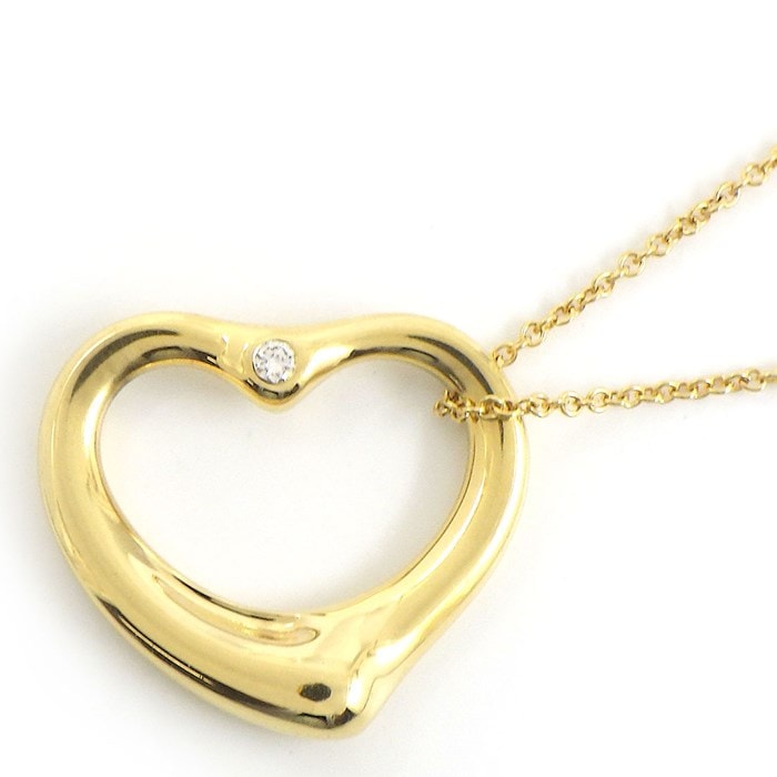 ティファニー オープンハートネックレス 22mm 2 【公式通販】