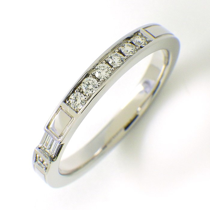 ハリーウィストン 指輪 トラフィック・アクセント・バンドリング US3.5