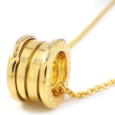 ブルガリ BVLGARI ネックレス B-zero1 ビーゼロワン K18YG 【中古】