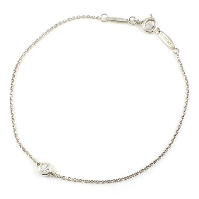 ティファニー Tiffany & Co. ブレスレット バイ ザ ヤ-ド 60131449 1ポイント ダイヤモンド 0.05ct SV925 【中古】