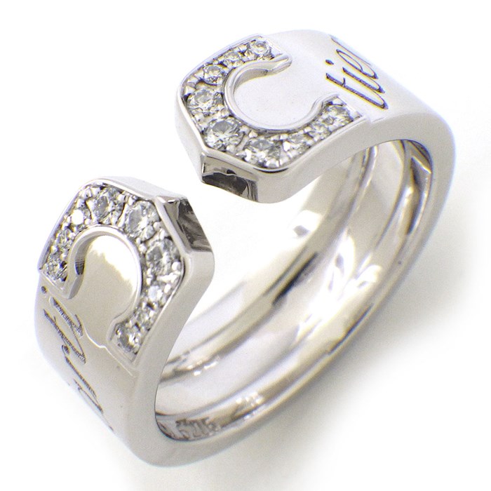 カルティエ Cartier リング C2 2C 2007年 クリスマス限定 エングレーブ  