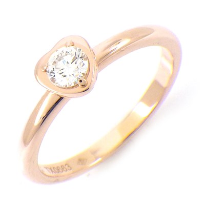 カルティエ Cartier リング ディアマン レジェ ドゥ ハート 1ポイント  