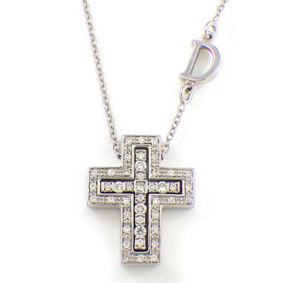 ダミアーニ DAMIANI ネックレス ベルエポック XXS 20083507 ダイヤモンド K18WG 【中古】