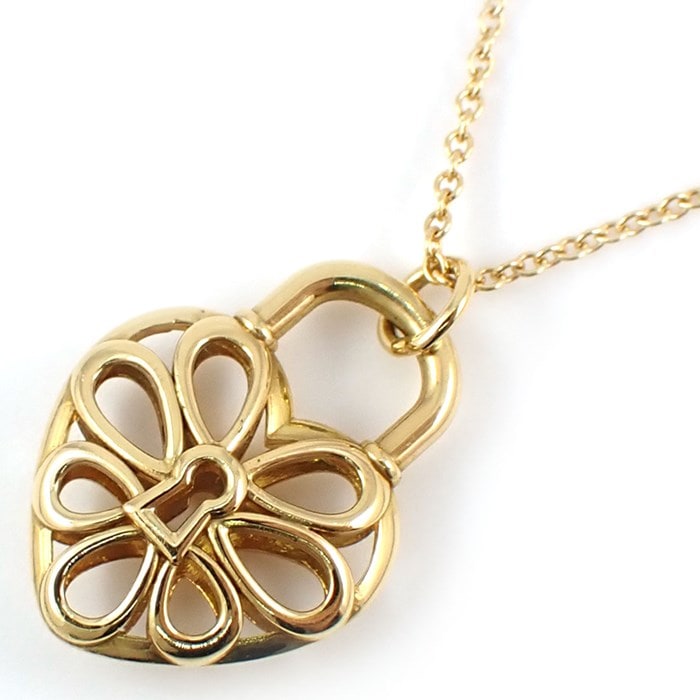 ティファニー Tiffany & Co. ネックレス フィリグリー ハート ロック  