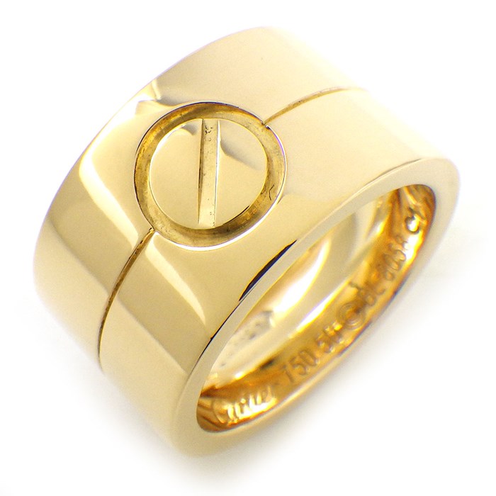 Cartier カルティエ 750 LOVE リング スモールモデル #50