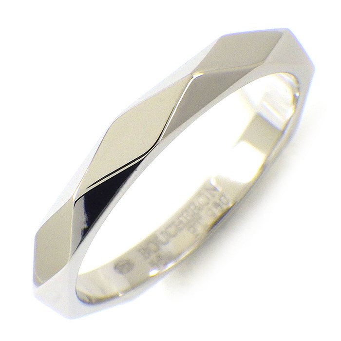ブシュロン BOUCHERON リング ファセット ミディアム JAL00014 幅2.8mmモデル PT950 15.5号 / #56 【中古】